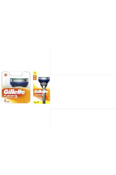 Gillette Fusion 5 Start 6-Piece Spare Blade + Fusion Start Shaver