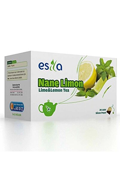 ESİLA شاي بالنعناع والليمون 20 لتر