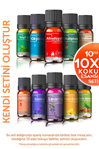 Cem Cosmetics Cem Saf Esansiyel Uçucu Yağ Buhurdanlık Yağı Difüzör Esansı ,ar...