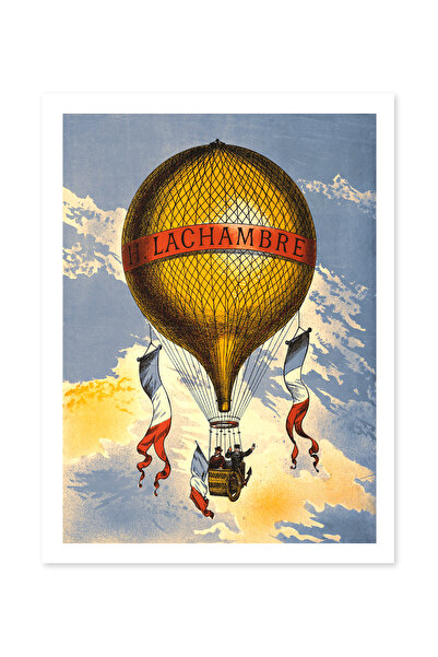 Beril Yamaç Design Studio Afiș decorativ vintage, reproducere La Chambre Art ...