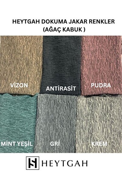 HEYTGAH Oval Sandalye Kılıfı Retro Sandalye Örtüsü lastikli jakarlı Çubukdesen Tekli küçük Boy Antirasit