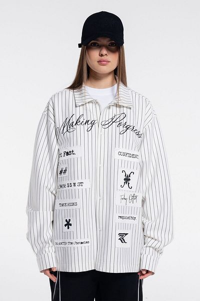 Friday Offset Jachetă de cămașă extra oversize pentru femei Noa