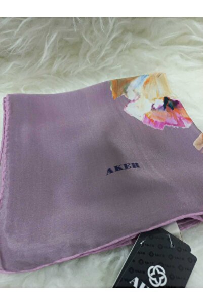 İPEKSCARF Aker İpek Desenli Eşarp