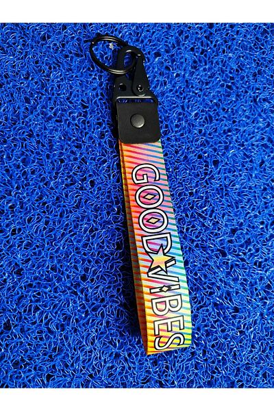 CEBECİOTO GOOD VIBES CLOTH KEY RING QUALITY AUTO-MOTO ACCESSORY