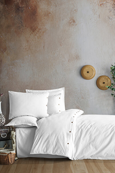 Nordqueen 100% Cotton Single Buttoned Bedding Set