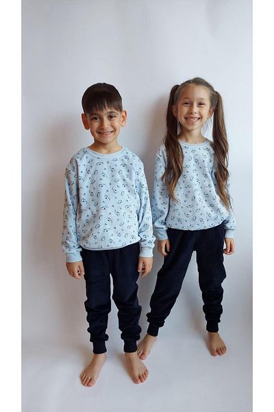 QUB CLUB Set de pijamale unisex pentru copii