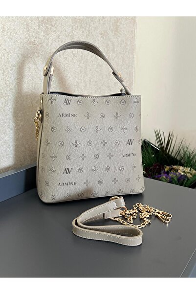 Armine ARM.222.VZ Armine Özel Renk Konbin El Ve Kol Çantası Olarak Tasarlanmış Deri Kol Çantası