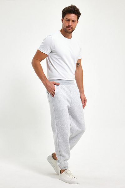 AMAZING CRASH Rubber Leg Baggy Fit Ribbed Sweatpants