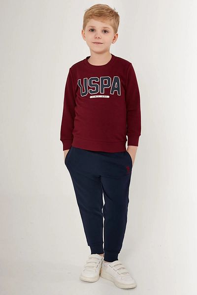 U.S. Polo Assn. SET PIJAMASĂ BUMBAC CU mânecă lungă LICENȚĂ 1536