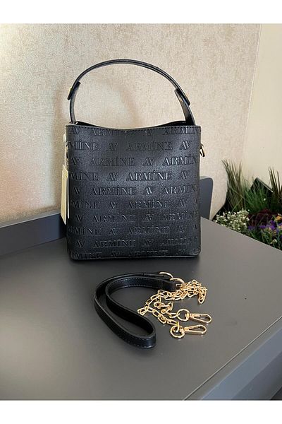 Armine ARM.222.SL Armine Special Color Konbin Leather Handbag Designed as a Hand and Arm Bag