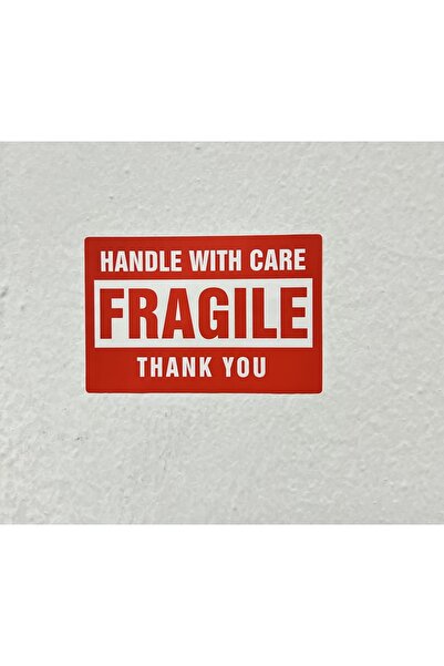 AYSAN ETİKET FRAGILE KIRILABİLİR ETİKETİ 90mm X 60mm