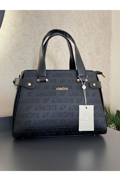 Armine ARM.172.LZ Armine Special Color Konbin Leather Handbag Designed as a Hand and Arm Bag