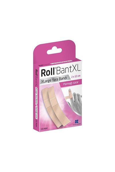 Roll Band X Large 2 X 12 Cm Band-Aid 10 Pieces