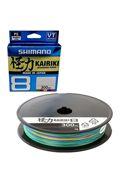 Shimano Kairiki 8 300m Multicolor İp Misina