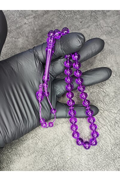 Mos Tespih Mărgele de rugăciune de chihlimbar pulbere cu sistem de tăiere Sha...