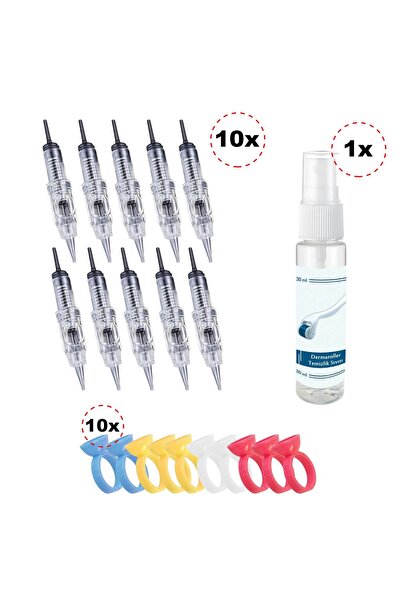 MRS NEF Kozmetik Βελόνα μόνιμου μακιγιάζ Nouveau 3f 10 τεμαχίων