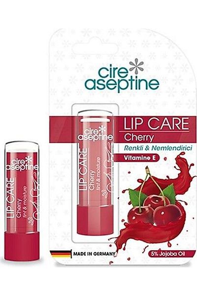 CIRE ASEPTINE Lip Care Cherry Colored Lip Moisturizer 4.5 G