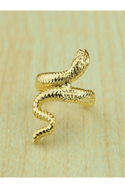 oldskoolbutik Yılan S Çelik Altın Orbital Sıkıştırma Piercing