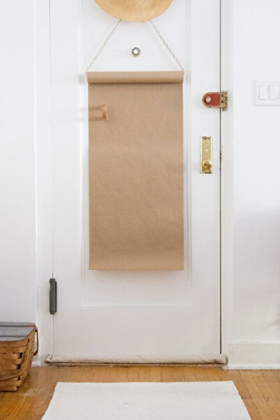 ESLENTA Duvara Monte 10 Metre Kraft Rulo Kağıt