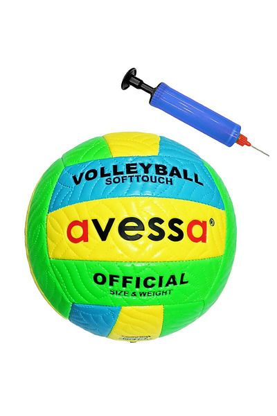 AVESSA VLM700-100Y Volleyball Ball with Pump