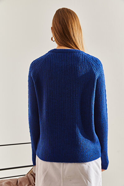 Bianco Lucci Női mintás kötöttáru pulóver