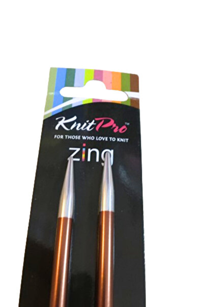 KnitPro أسياخ متماسكة برو زنج 25 سم 5.5