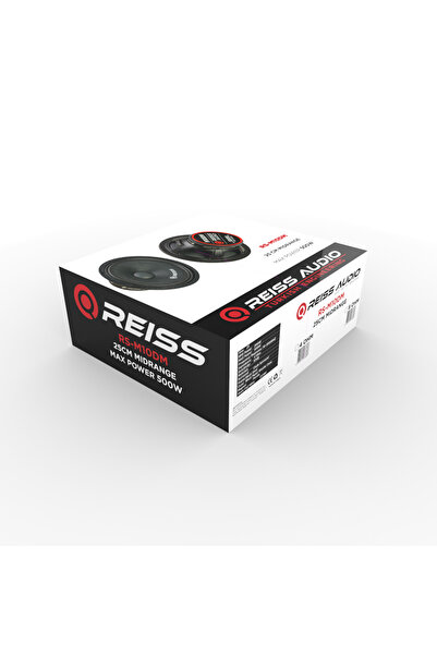 REISS AUDIO RS-M10DM 25 CM MİDRANGE 500 WATT MAXİMUM POWER ÇİFT FİYATIDIR