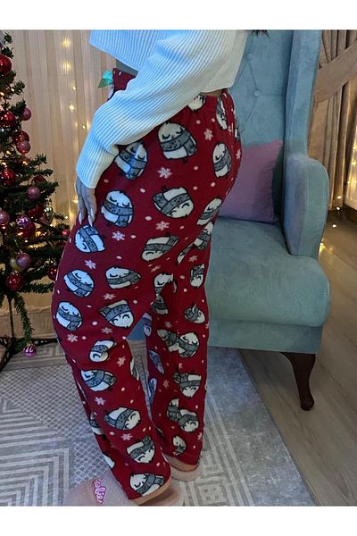 Gizem iç giyim POLAR WINTER PAJAMAS SINGLE BOTTOM SOFTIGHT