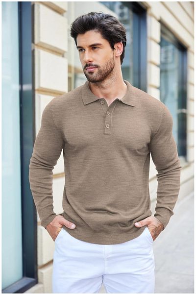 youknitwear you Мъжки трикотажен пуловер Maicon