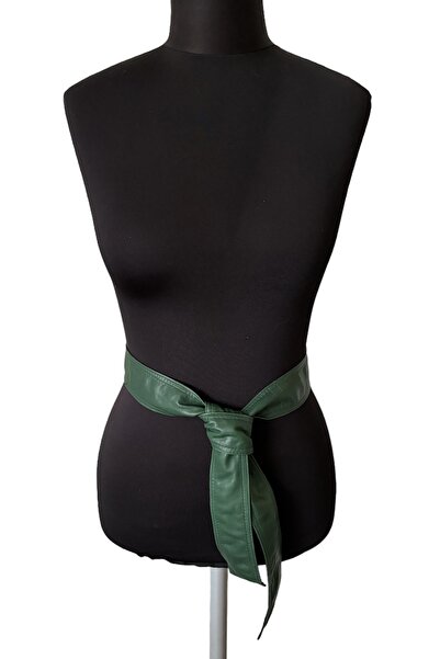 asus deri Çift Taraflı Hakiki Deri / Tersi Siyah Kumaş Kuşak