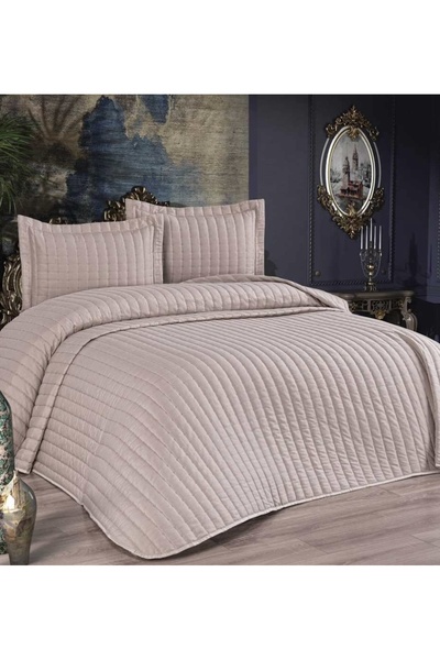 KANAVİÇE HOME Yıldız Çift Kişilik Günlük Pamuklu Yatak Örtüsü