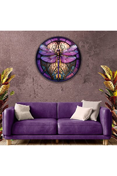 EMYA HOME Pictură pe sticlă cu vitralii