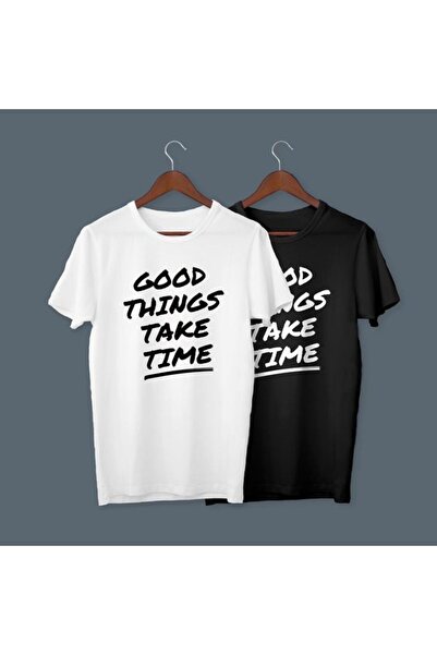 Vordevia Dobre stvari zahtevaju vreme Štampano Bela majica