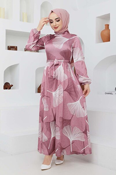 marwella Gelincik Abiye - Fuşya