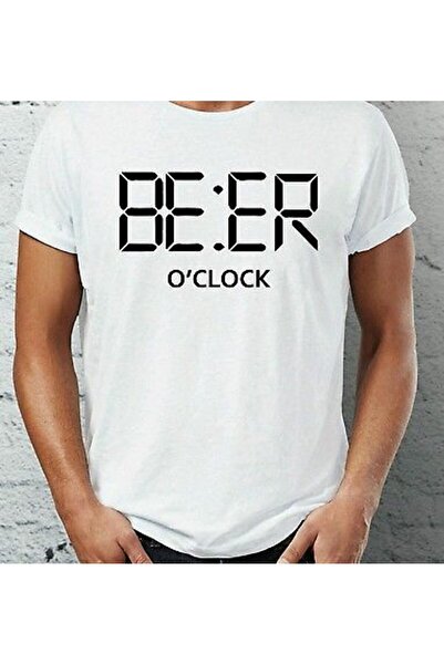 Vordevia Vreme je za pivo Štampano bela majica