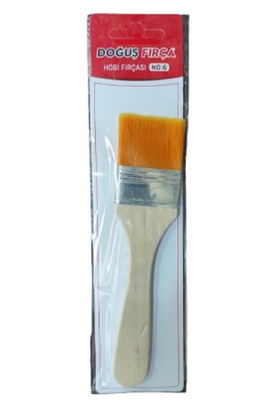 Doğuş Synthetic Silk Acrylic And Oil Paint Floor Brush No:6