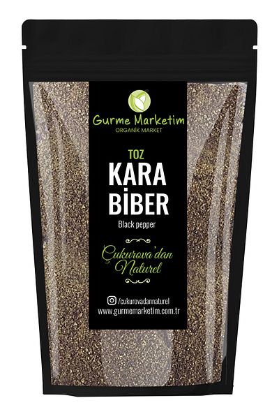 Cukurovadan Naturel 60g Ground Black Pepper Powder