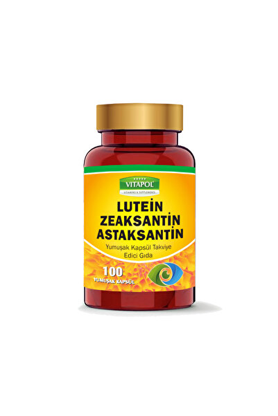 Vitapol Lutein Zeaksantin Astaksantin 100 Yumuşak Kapsül
