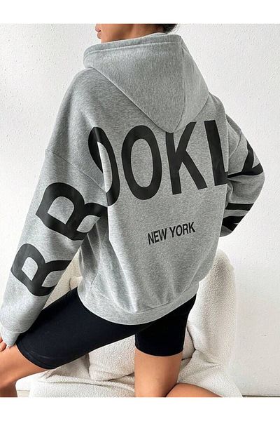 Machetta Φούτερ με κουκούλα Unisex Brooklyn Printed