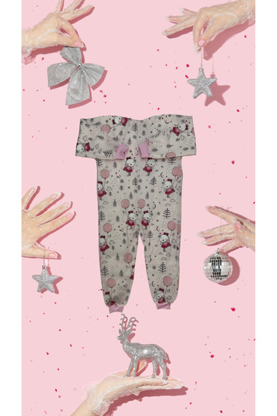 ÖZLEM BEBE Comfortable Sleeping Bag for 7-12 Years Old Children - Fiber Free Flannel Design