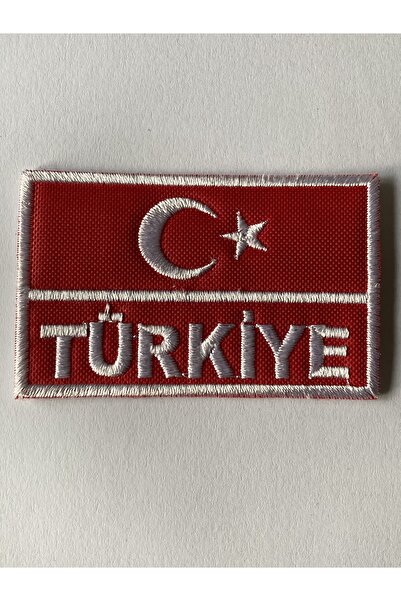 StüdyoÜmitTişört العلم التركي - 7 سم. × 4 سم. من أجل الحجاب والإكسسوارات والت...