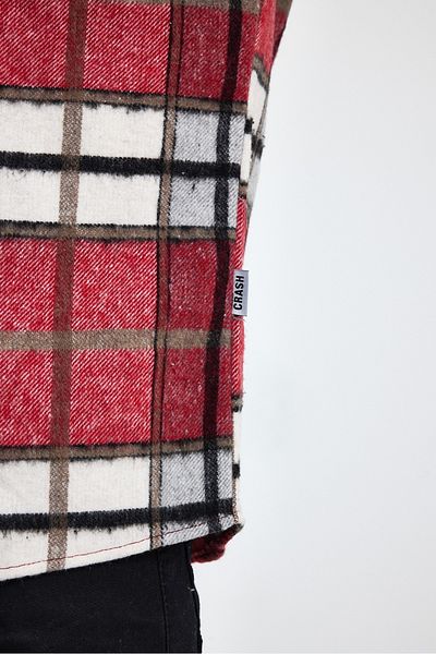 AMAZING CRASH Checked Plaid Lumberjack Shirt