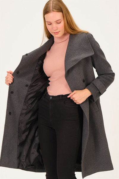 Dewberry Z6645 Palto-anthracite