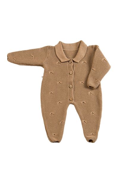tinylamb Knitwear Newborn Brown Mini Set 5 Pieces| Premium Baby Set