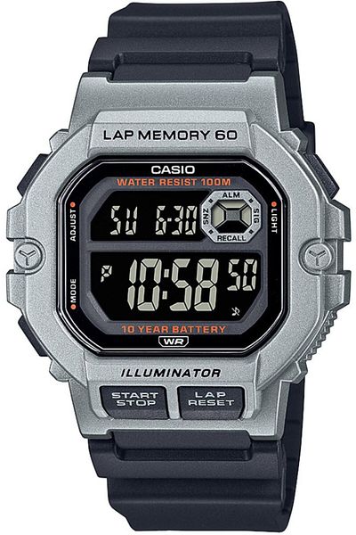 Casio ساعة يد رجالية WS-1400H-1BVDF