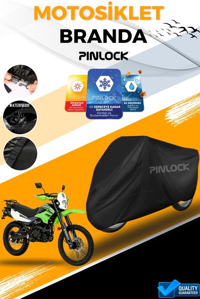 pinlock MONDIAL XTREME مقاوم للماء أسود دراجة نارية القماش المشمع سميك قماش م...