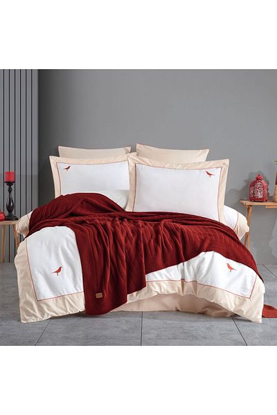 Hobby Double Fancy Blanket Set - Duvet Cover, Sheet and Pillowcase