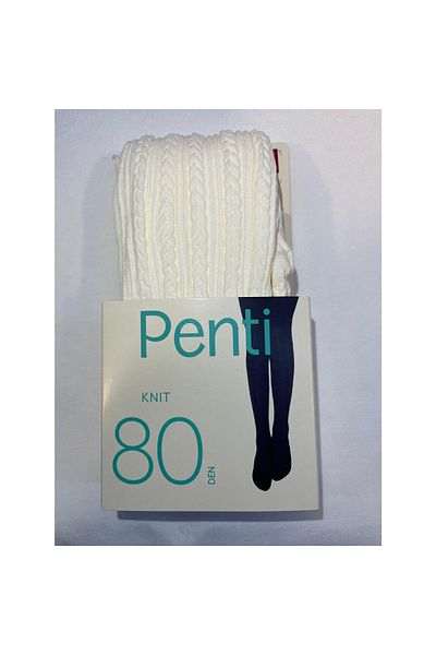 Penti PENTİ КРАСИВИ ПЛЕТЕНИ ЧОРАПИ 80 DEN, ВАНИЛИЯ, 4-5 ГОДИНИ