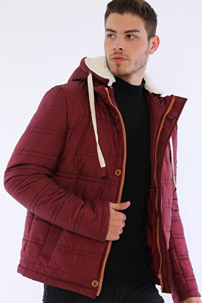 Dewberry M8645 Erkek Mont-koyu Bordo