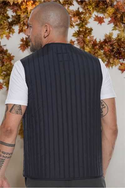 Dewberry Y8611 DEWBERRY MEN'S VEST-SOLID NAVY